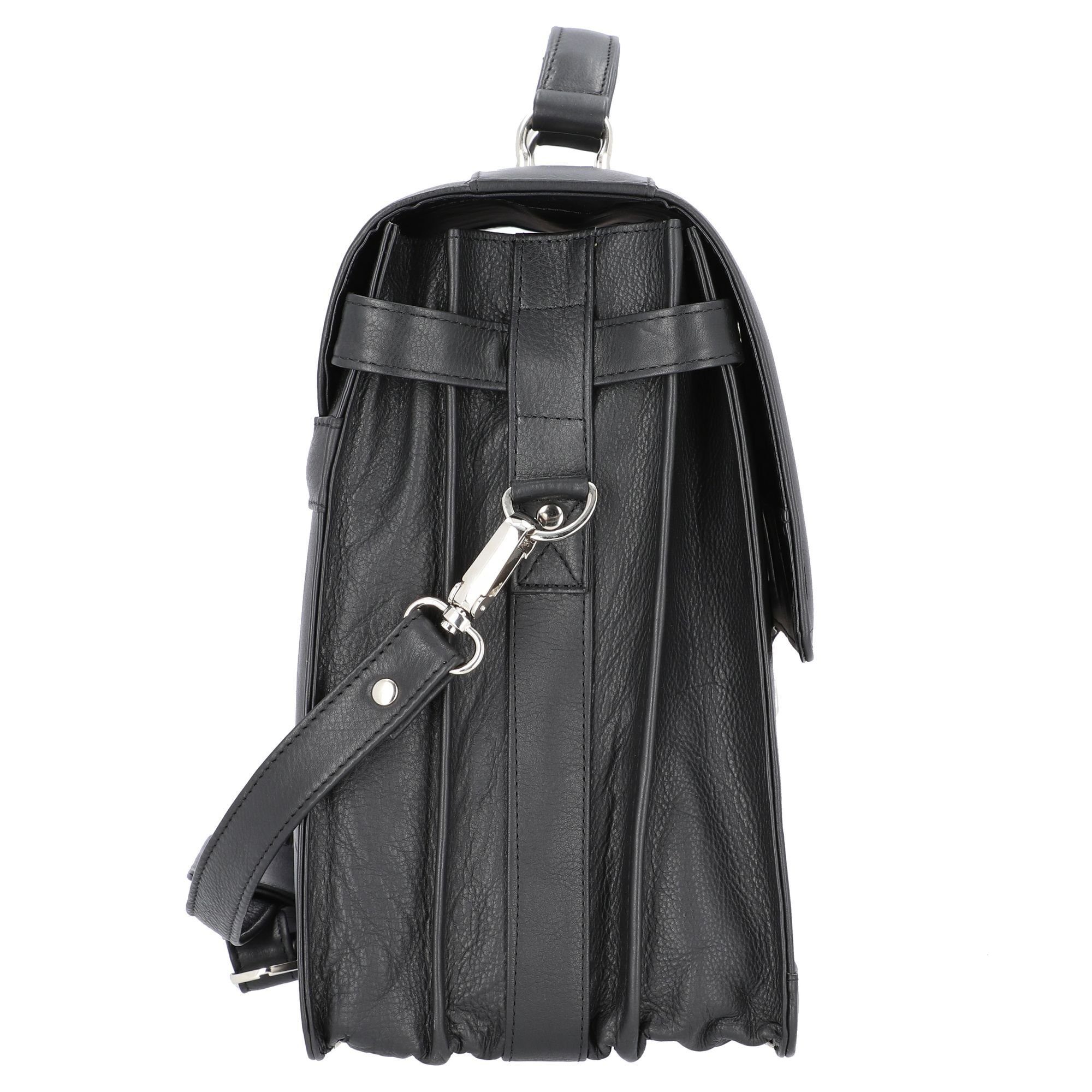 Alassio® Aktentasche Monza, Leder