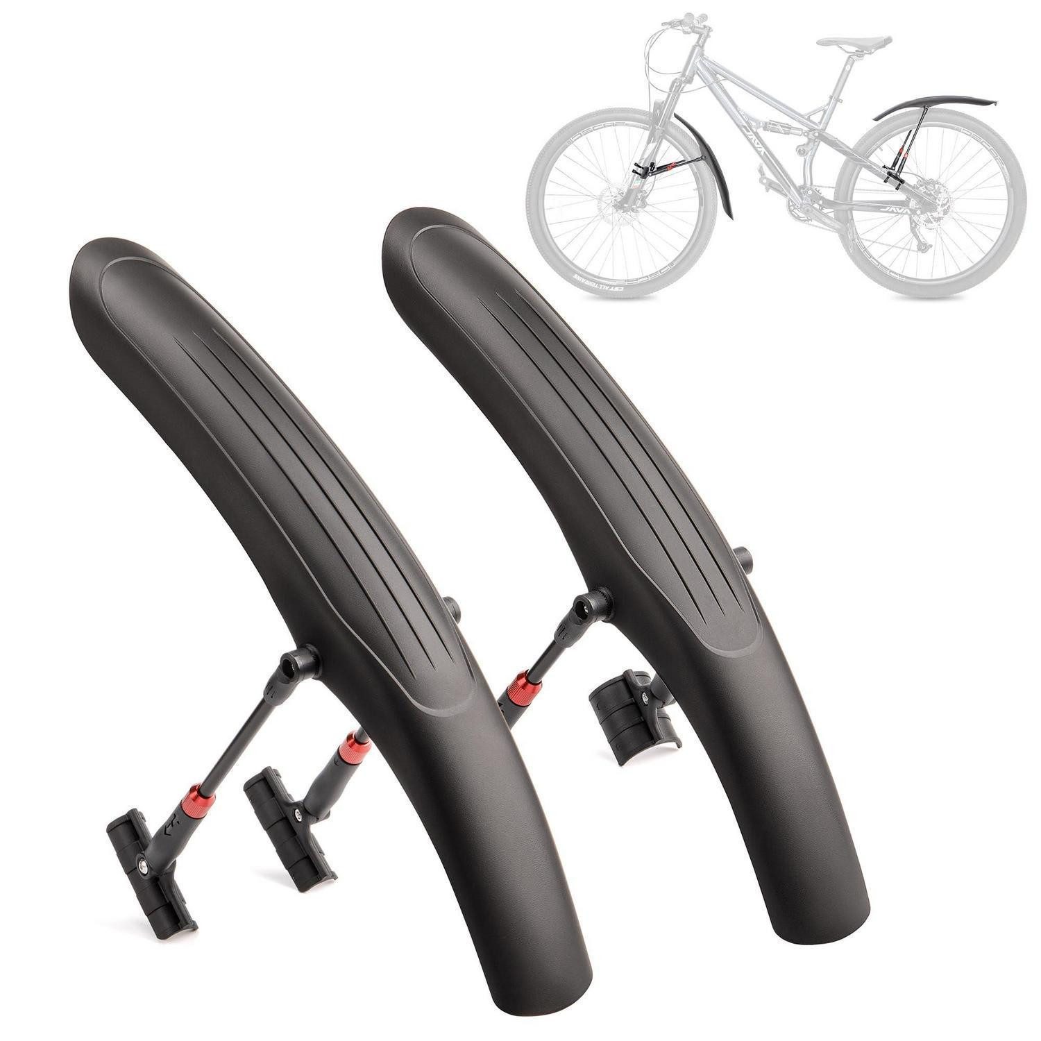 LuxusKollektion Schutzblech Fahrrad Schutzblech Set Spritzschutz Kunststoff 24 29 Zoll MTB