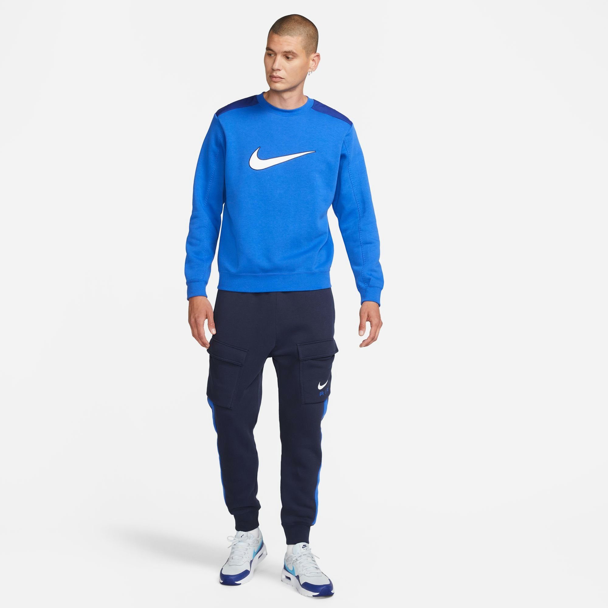 NSW ROYAL/DEEP Sweatshirt CREW GAME BLUE BB Sportswear SP FLC M Nike ROYAL
