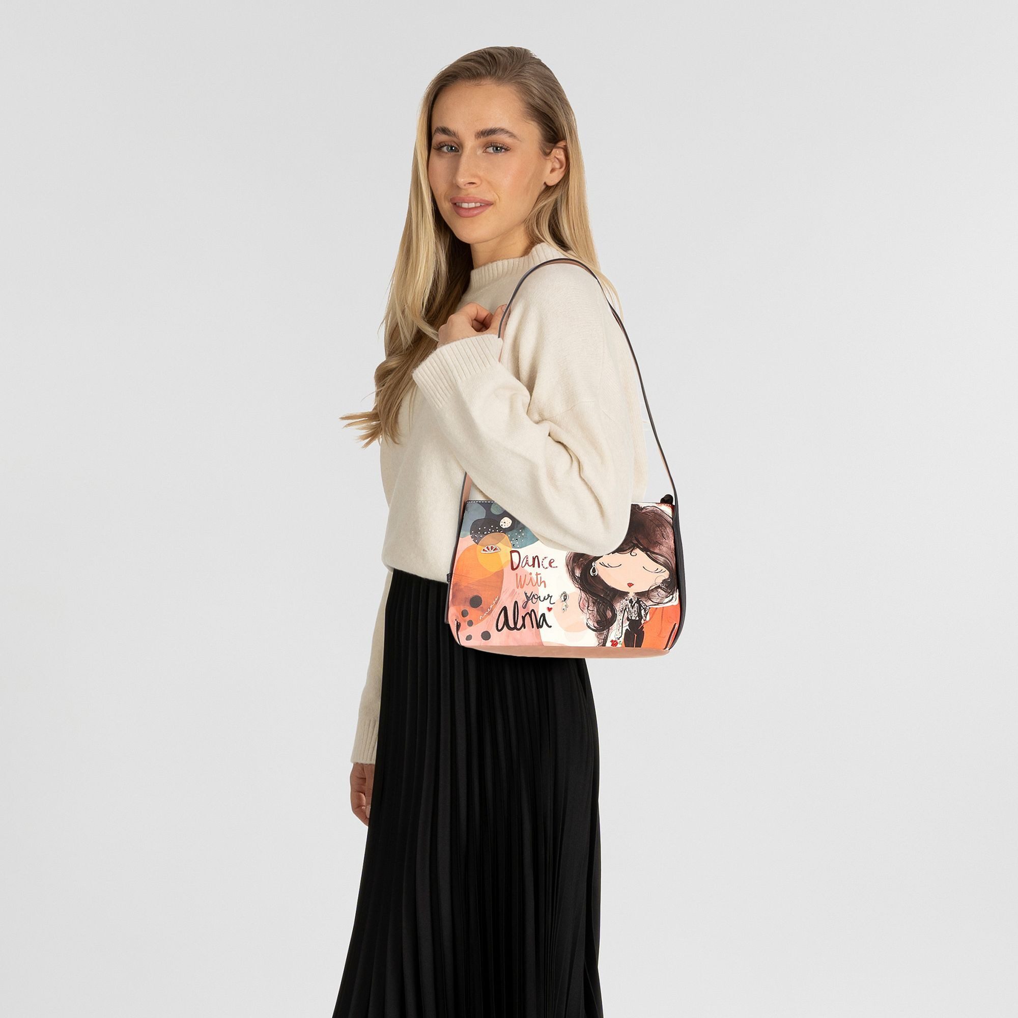 Anekke Schultertasche Alma, Polyurethan günstig online kaufen