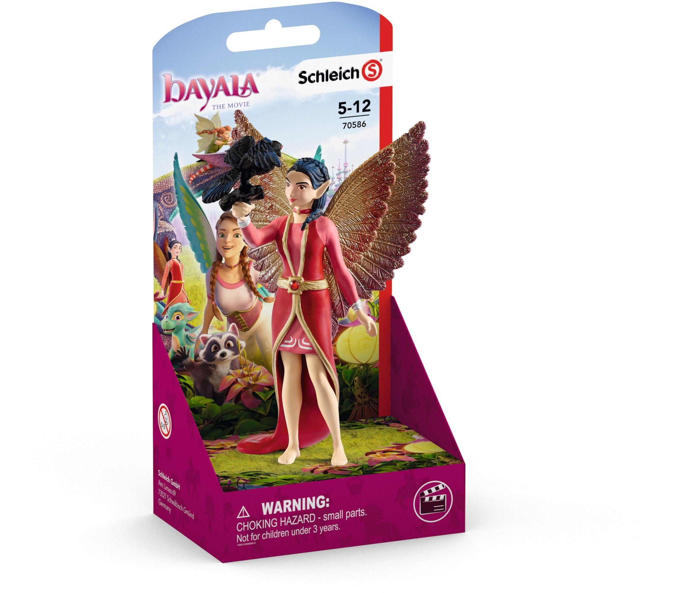 Schleich® Spielfigur Schleich 70586 Nuray mit Rabe Munyn