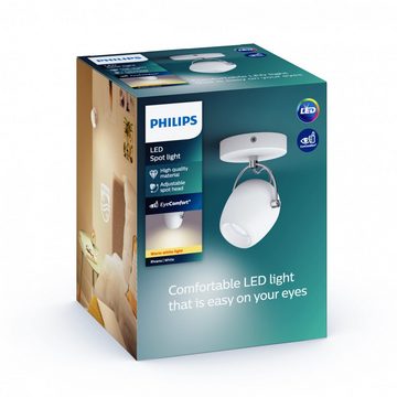 Philips LED Wandstrahler Philips Rivano LED Spot Light Wandleuchten Strahler 430lm Warmweiß
