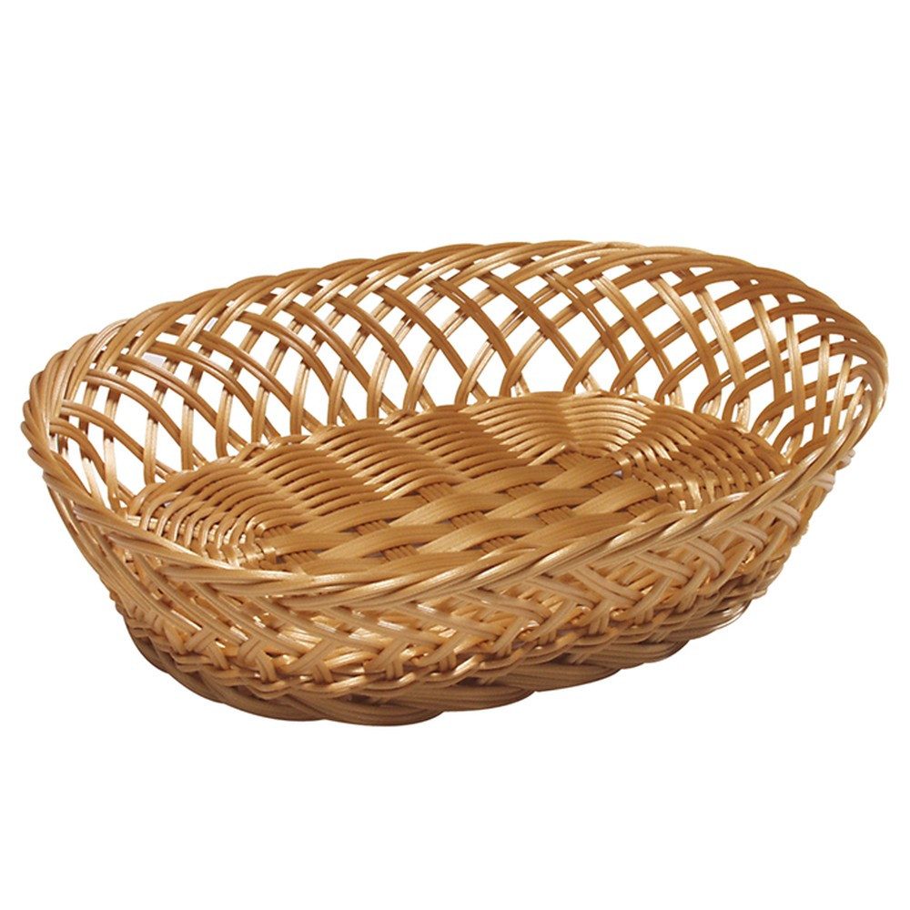 Kesper Brotkorb Brotkörbchen 5er Pack Kunststoff braun 31 x 23,5 x 16 cm, Kunststoff, Spülmaschinengeeignet