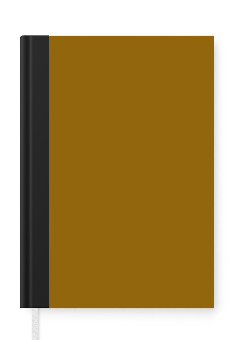 Notizheft, A5, Journal, 98 Gold - Notizbuch Merkzettel, - Seiten, Luxus MuchoWow Tagebuch, Interieur, Haushaltsbuch