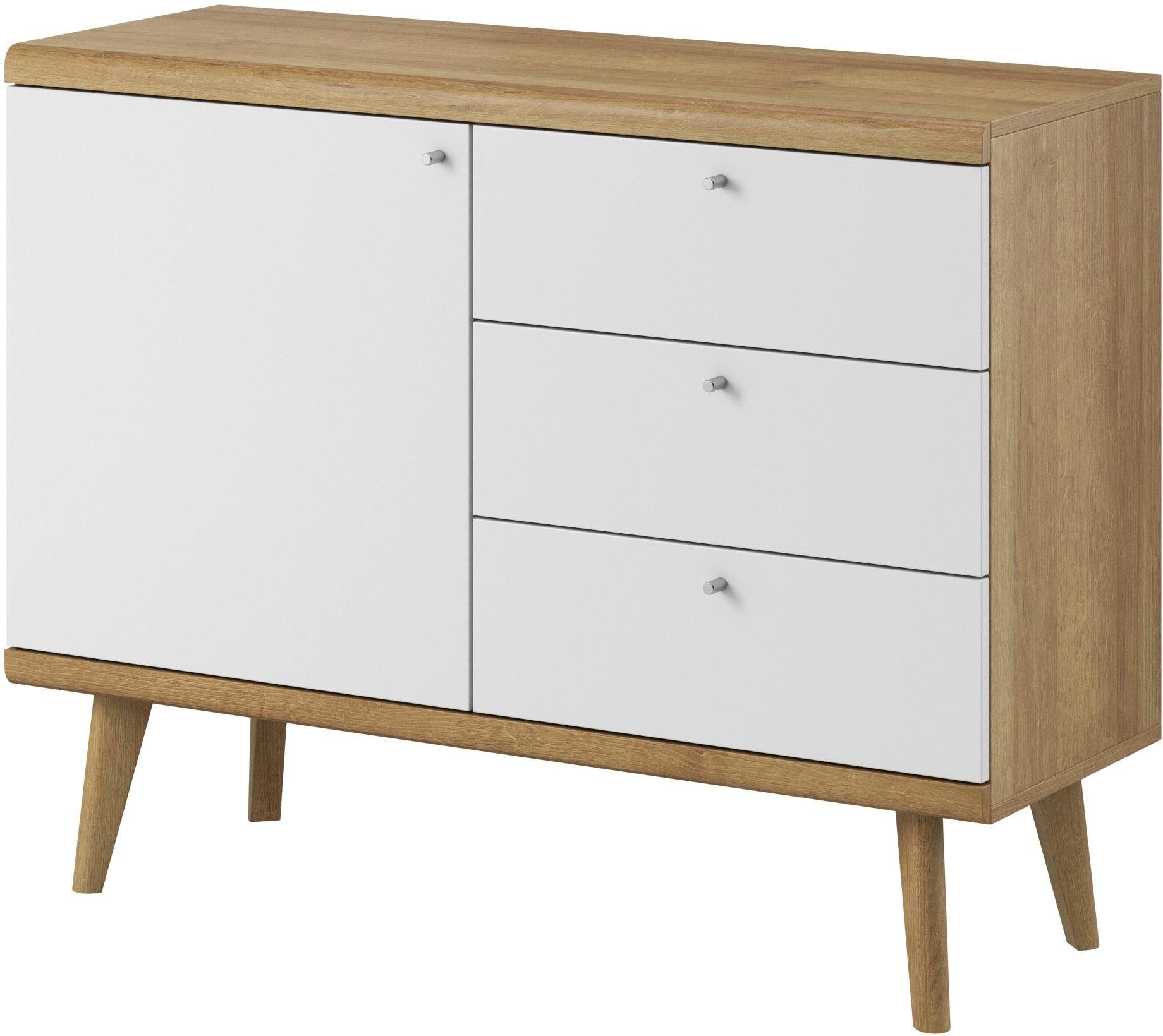 Home affaire Sideboard Merle, Scandi Design, Breite 107 cm