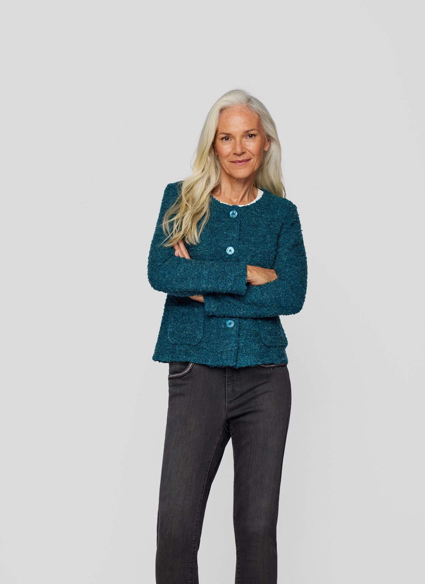 Rabe Strickjacke mit Taschen günstig online kaufen