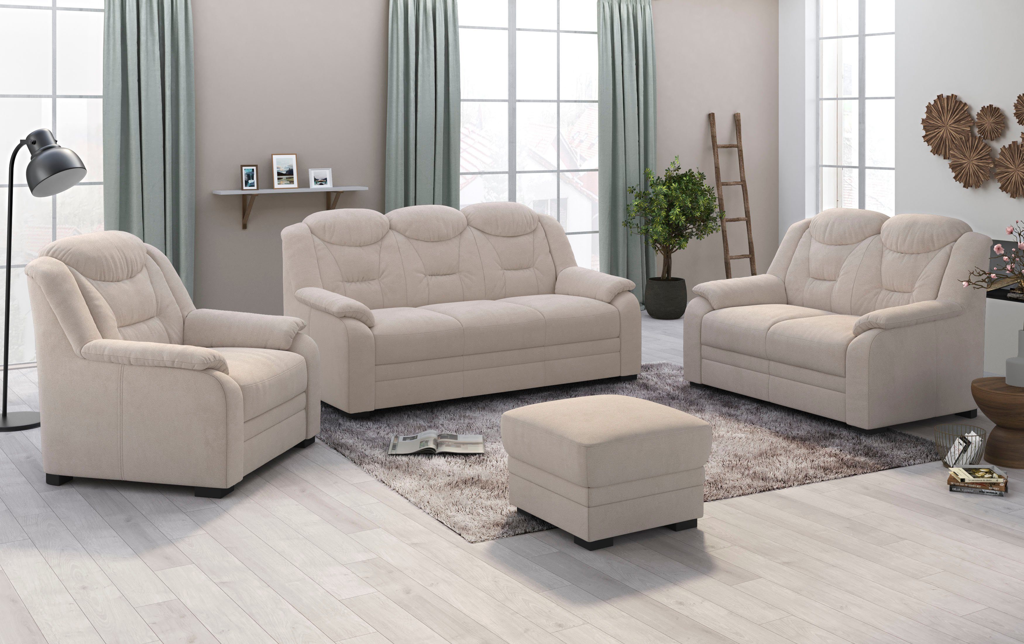 COTTA 3-Sitzer Marcus, Sofa mit hoher günstig online kaufen