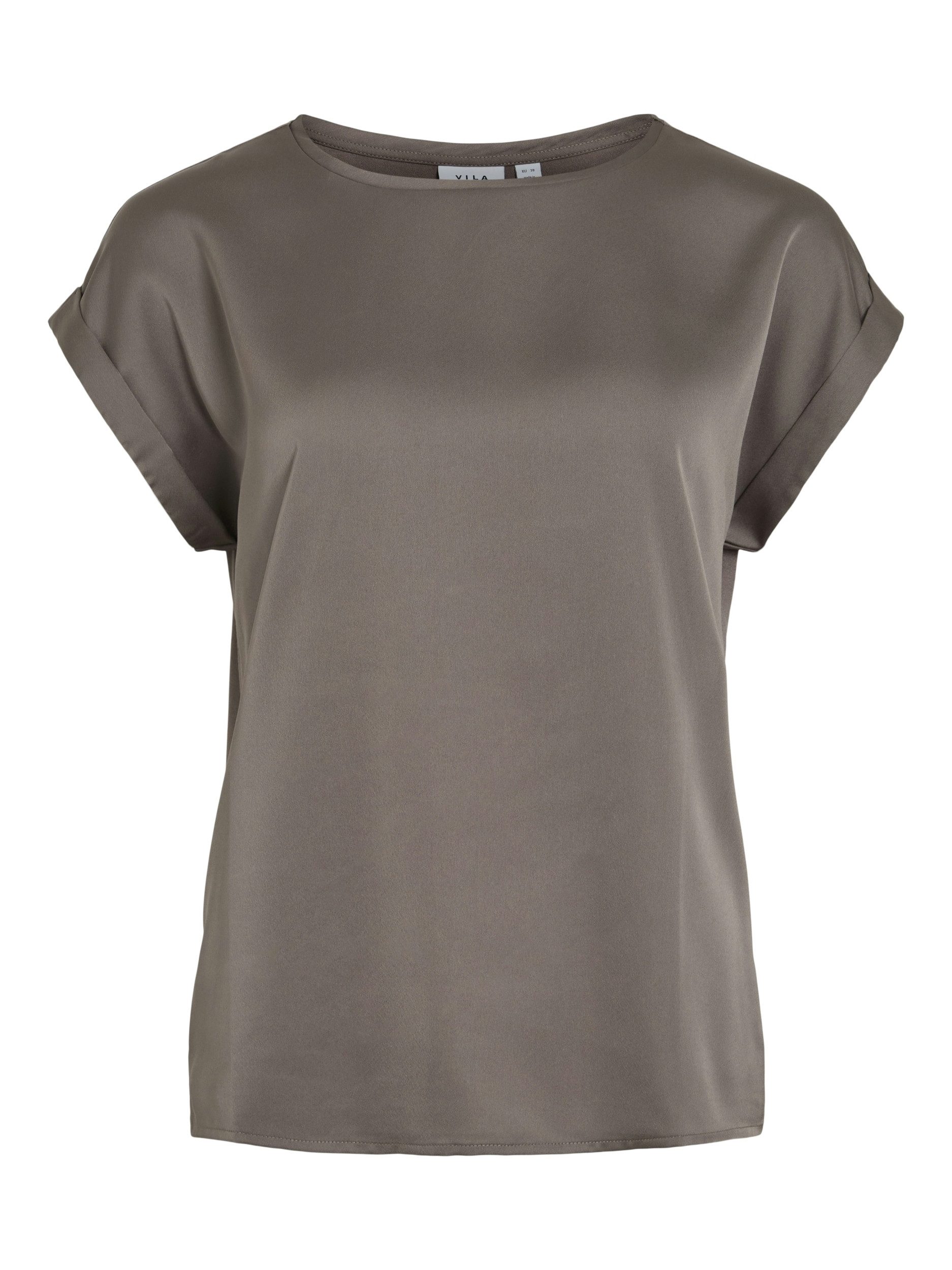 Vila Kurzarmbluse VIELLETTE S/S SATIN TOP günstig online kaufen