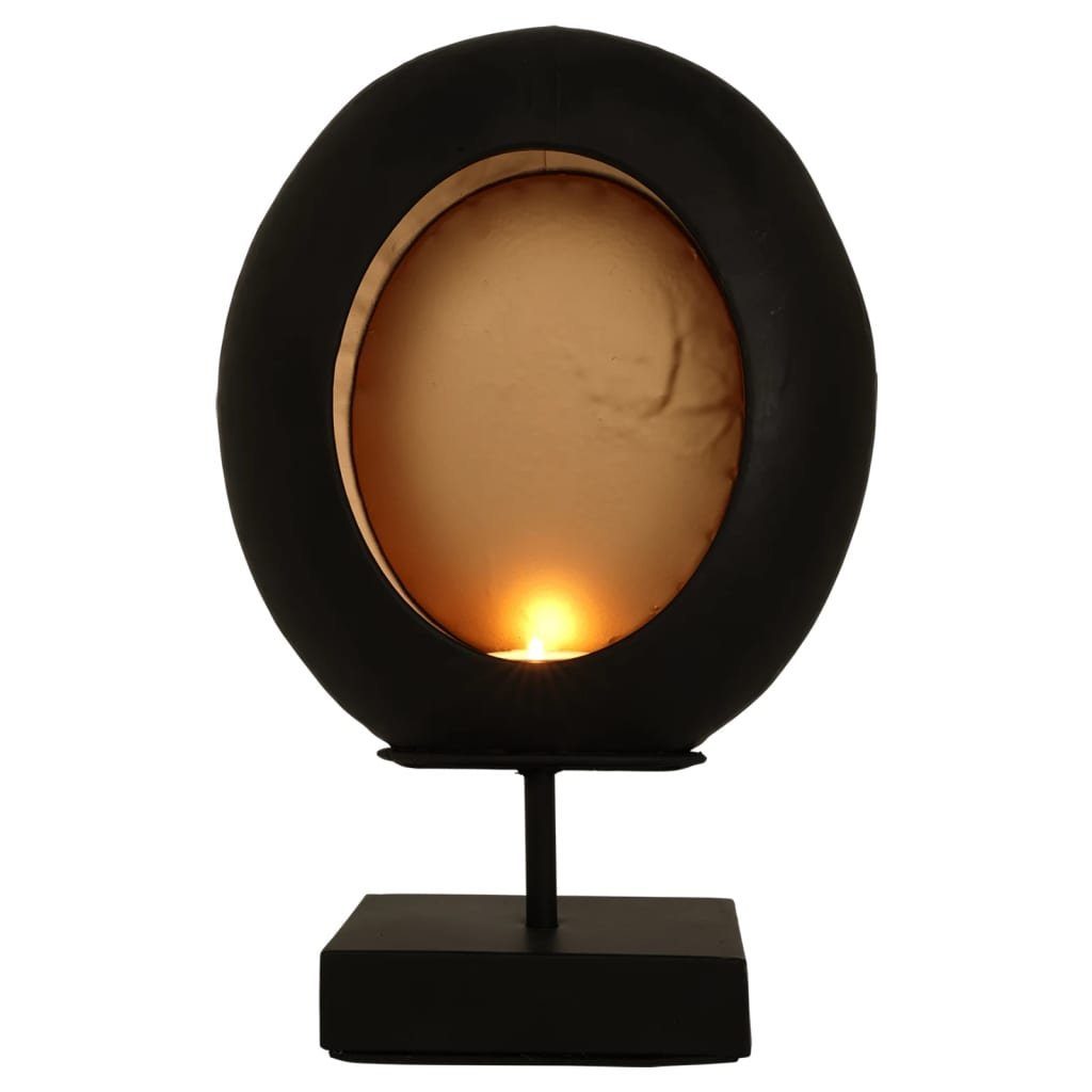 Lesli Living Kerzenständer Ovales Kerzenständer-Ei auf Ständer 21x9x32,5 cm (1 St)