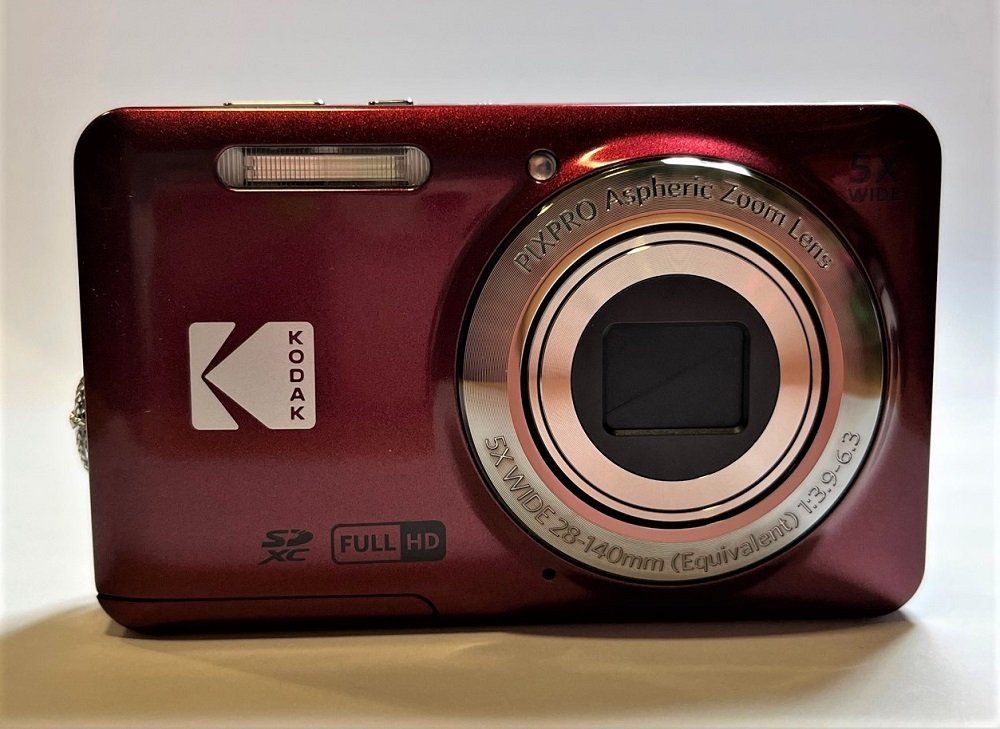 Kodak FZ55 rot Digitalkamera Kompaktkamera