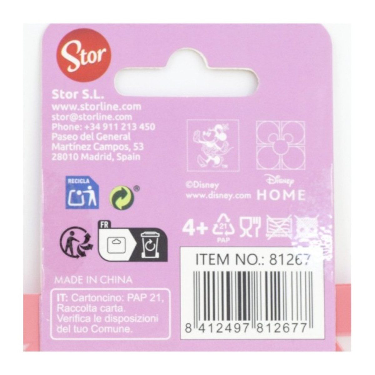 Disney Minnie Mouse Brottasche 4 Stück Snackbeutel mit Zip Verschluss für Obst Kekse und Snacks, (Spar-Set, 4-tlg., 4x Beutel) – Bild 3 von 3