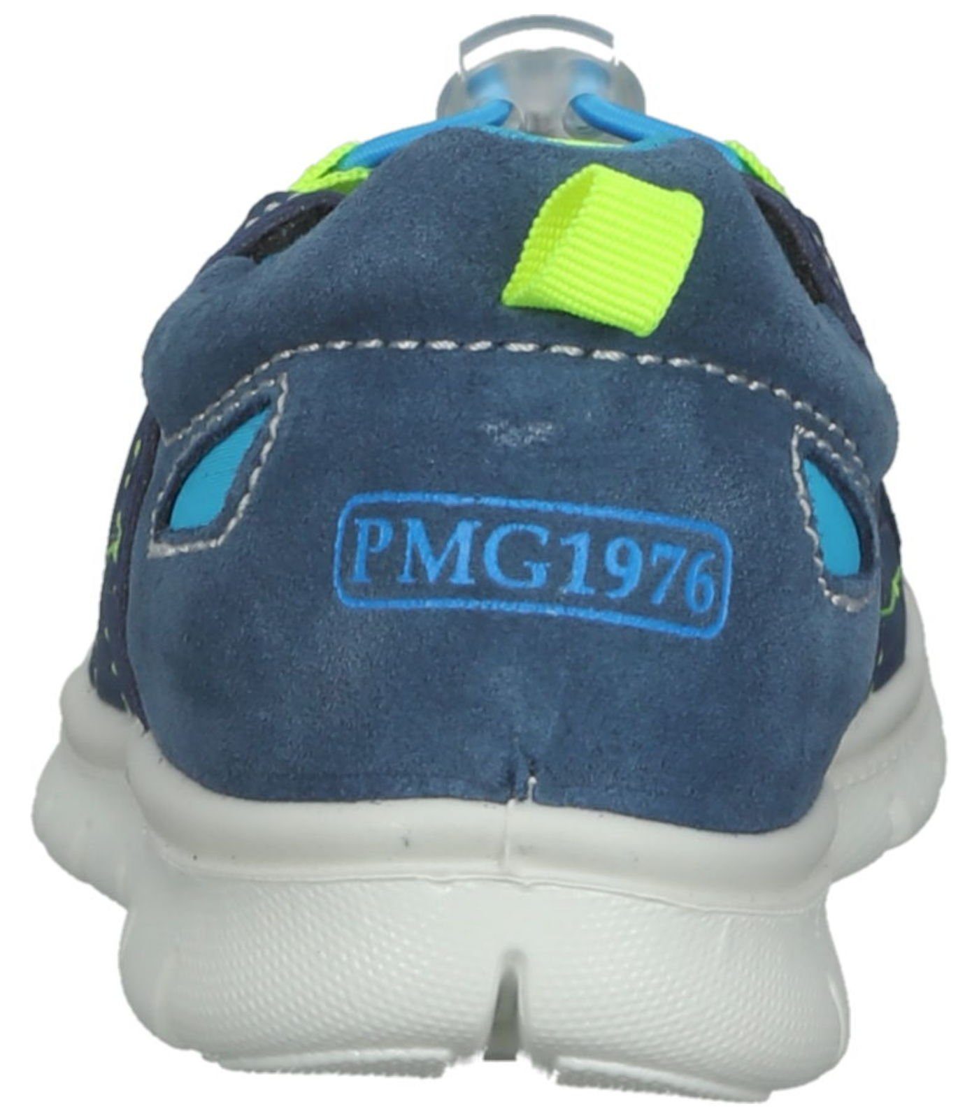 Primigi Sneaker Sneaker Grün Blau Leder/Textil