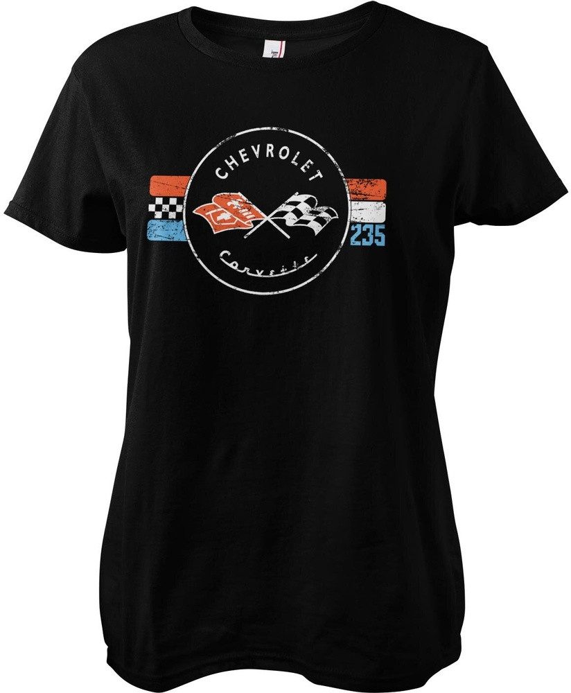 Corvette T-Shirt 235 Retro Girly Tee