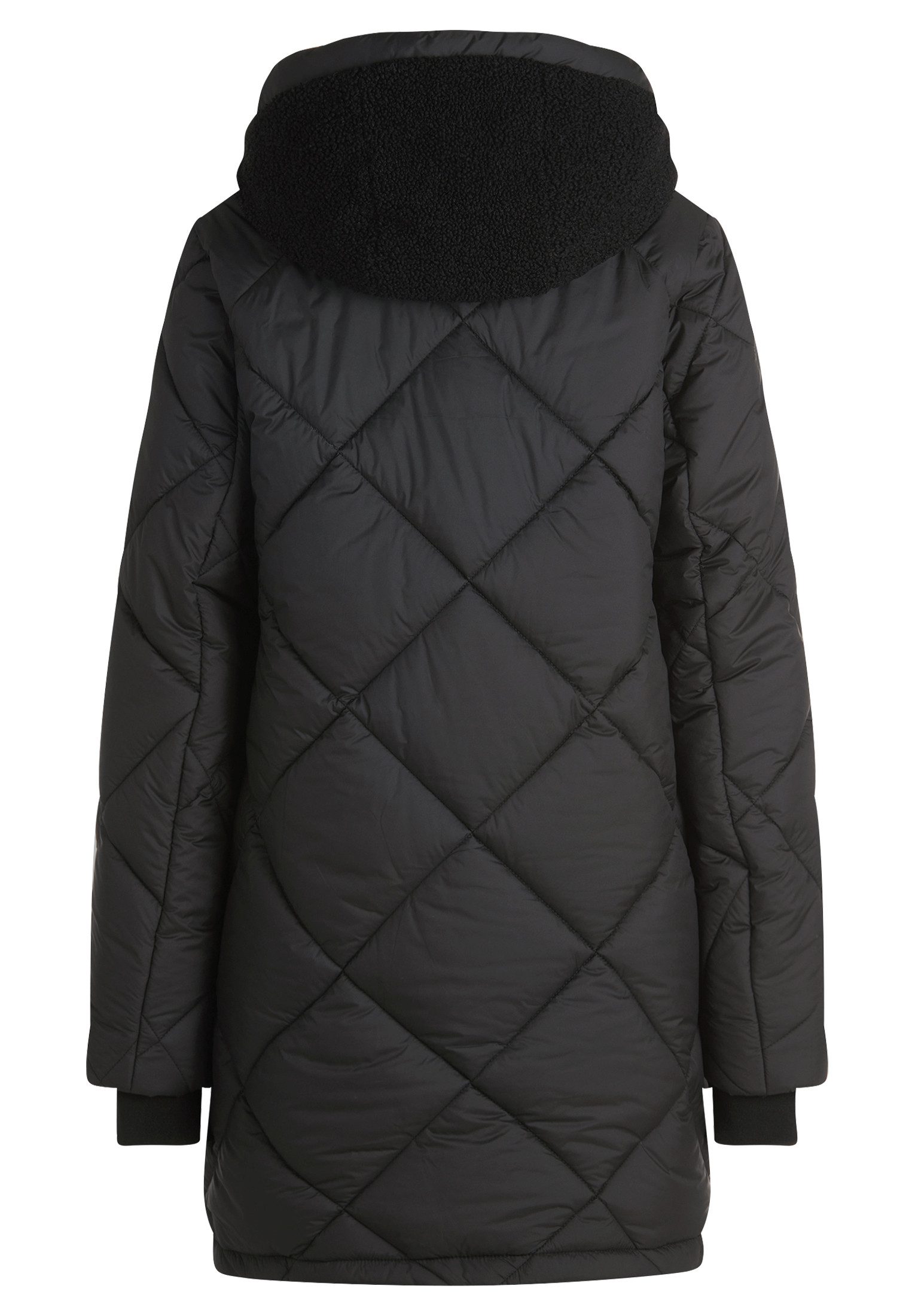 Cartoon Steppjacke Damen mit Plüsch