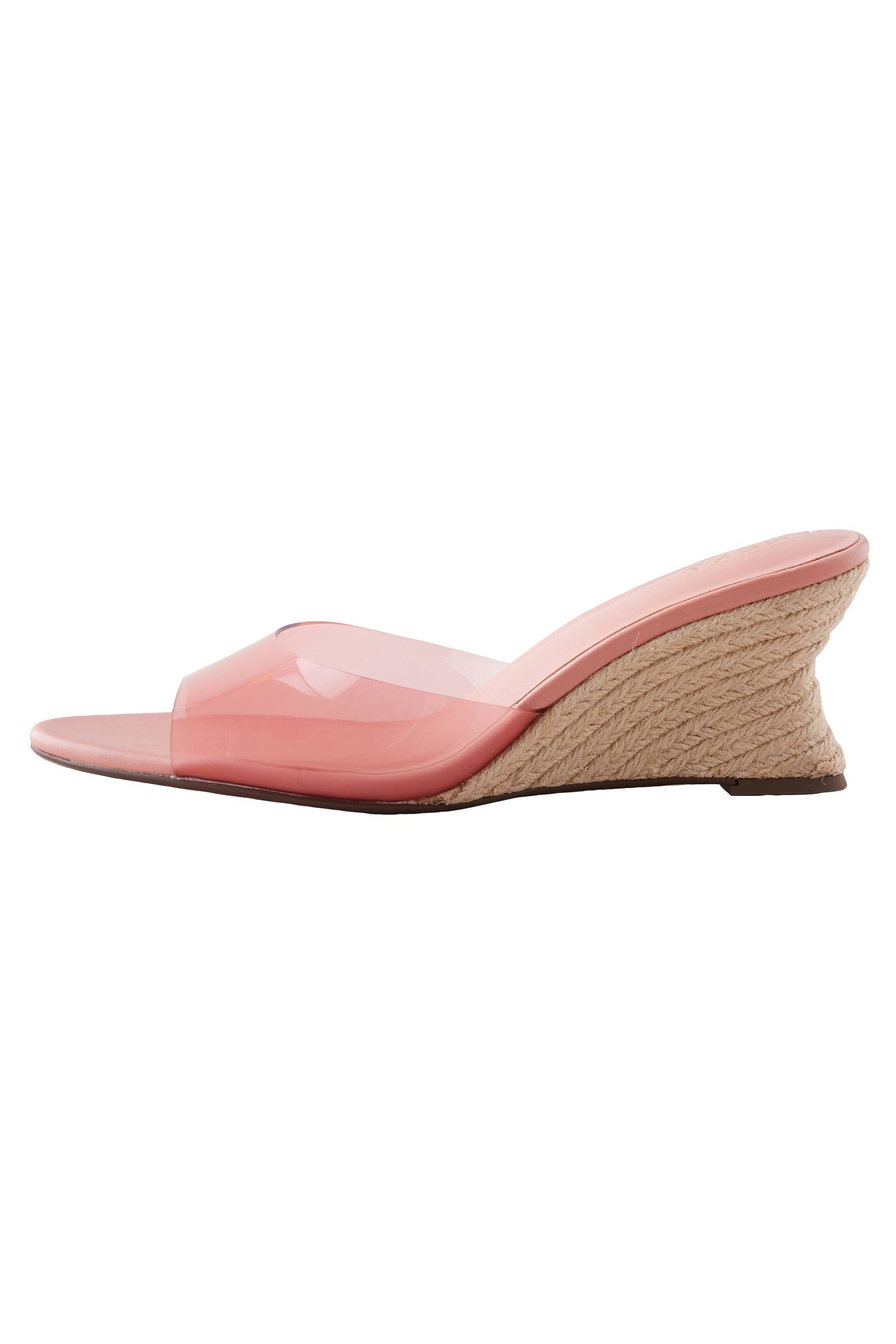 Next Forever Comfort® Vinynl Pantoletten mit Keilabsatz Keilsandalette (1-t günstig online kaufen