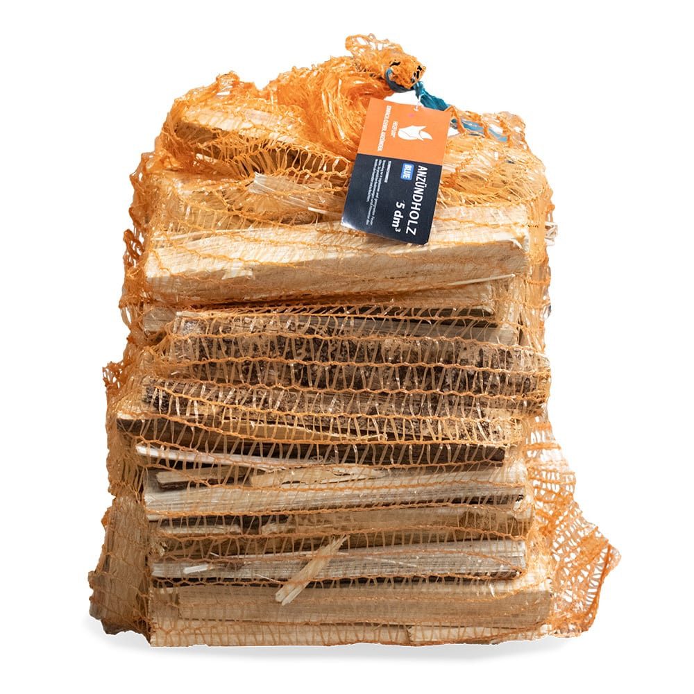 HEIZFUXX Kaminholz Anzündholz Blue Weichholz, 288 kg, (Palette, 96-St) – Bild 2 von 4