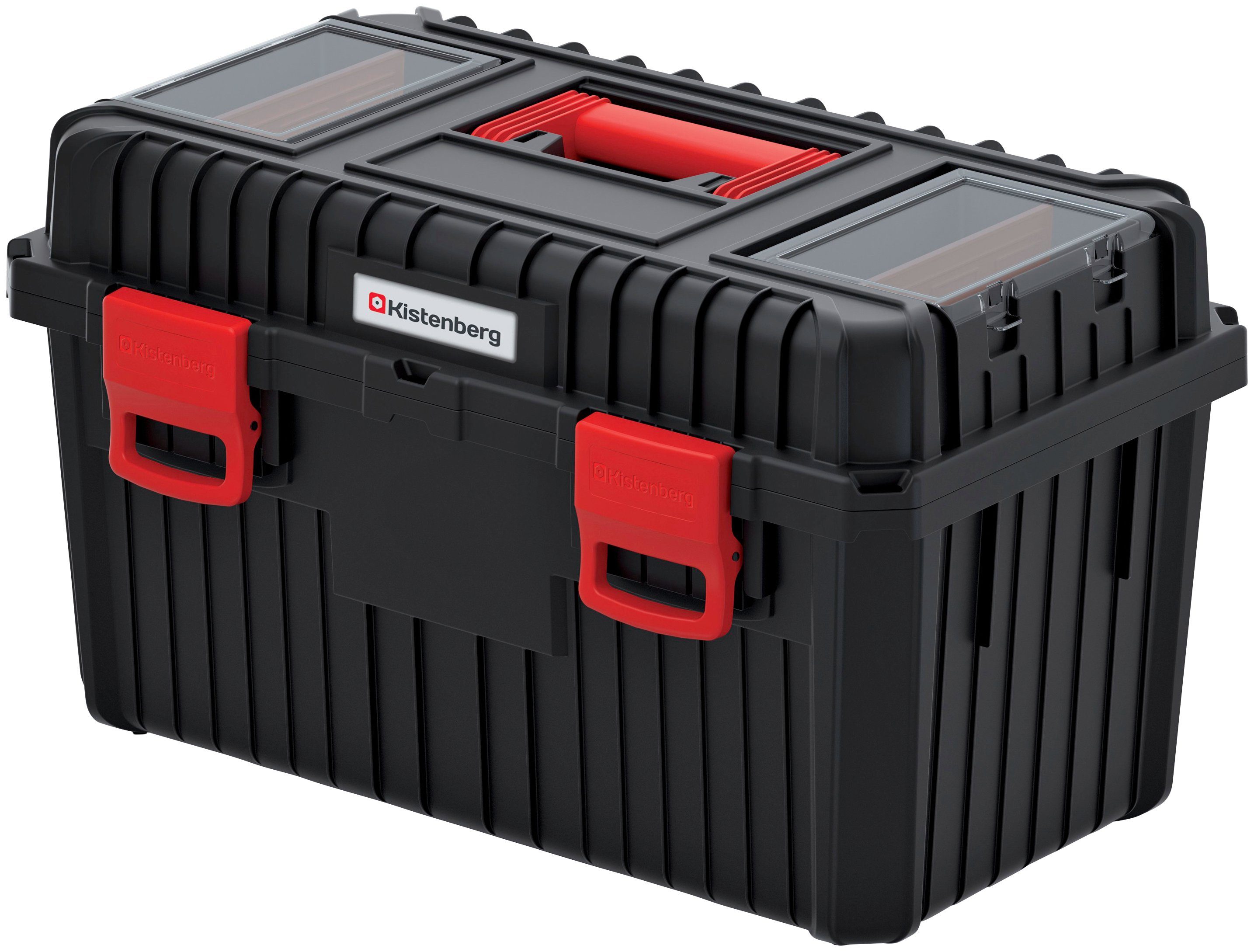 Prosperplast Werkzeugbox HEAVY, 58,5 x 36 x 33,7 cm, Praktischer Organizer | Werkzeugkoffer