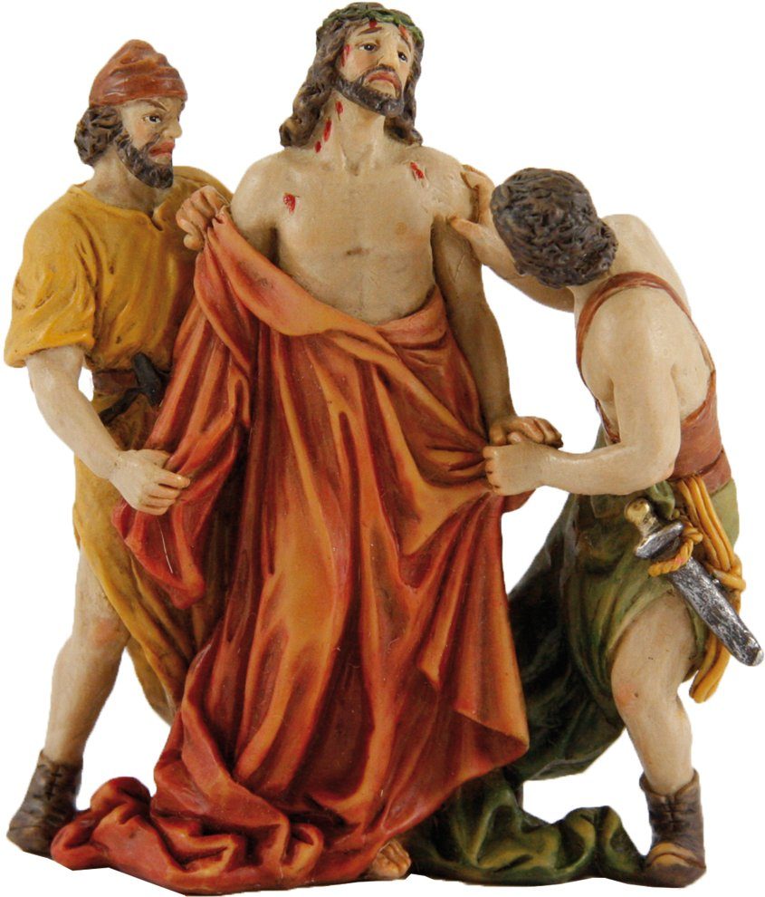 dekoprojekt Krippenfigur Krippenfigur Passionsfiguren: Kleiderraub (1 St)