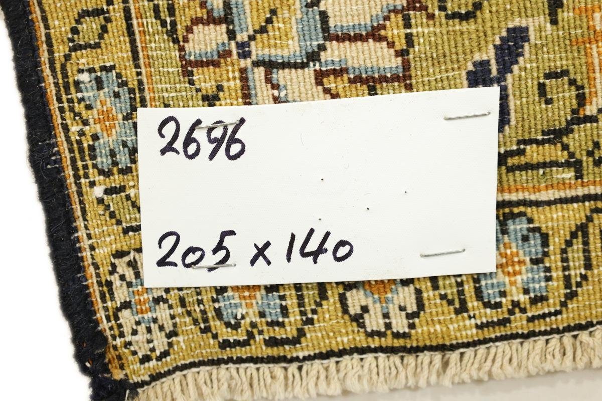Orientteppich Moderner mm Heritage 5 Höhe: Trading, Vintage Handgeknüpfter Nain Orientteppich, rechteckig, 139x206