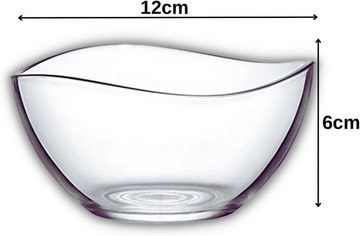 LAV Müslischale LAV Vorspeise 310ml Schalen Dessertschale Glasschalen Gläser, Glas, (6-tlg)