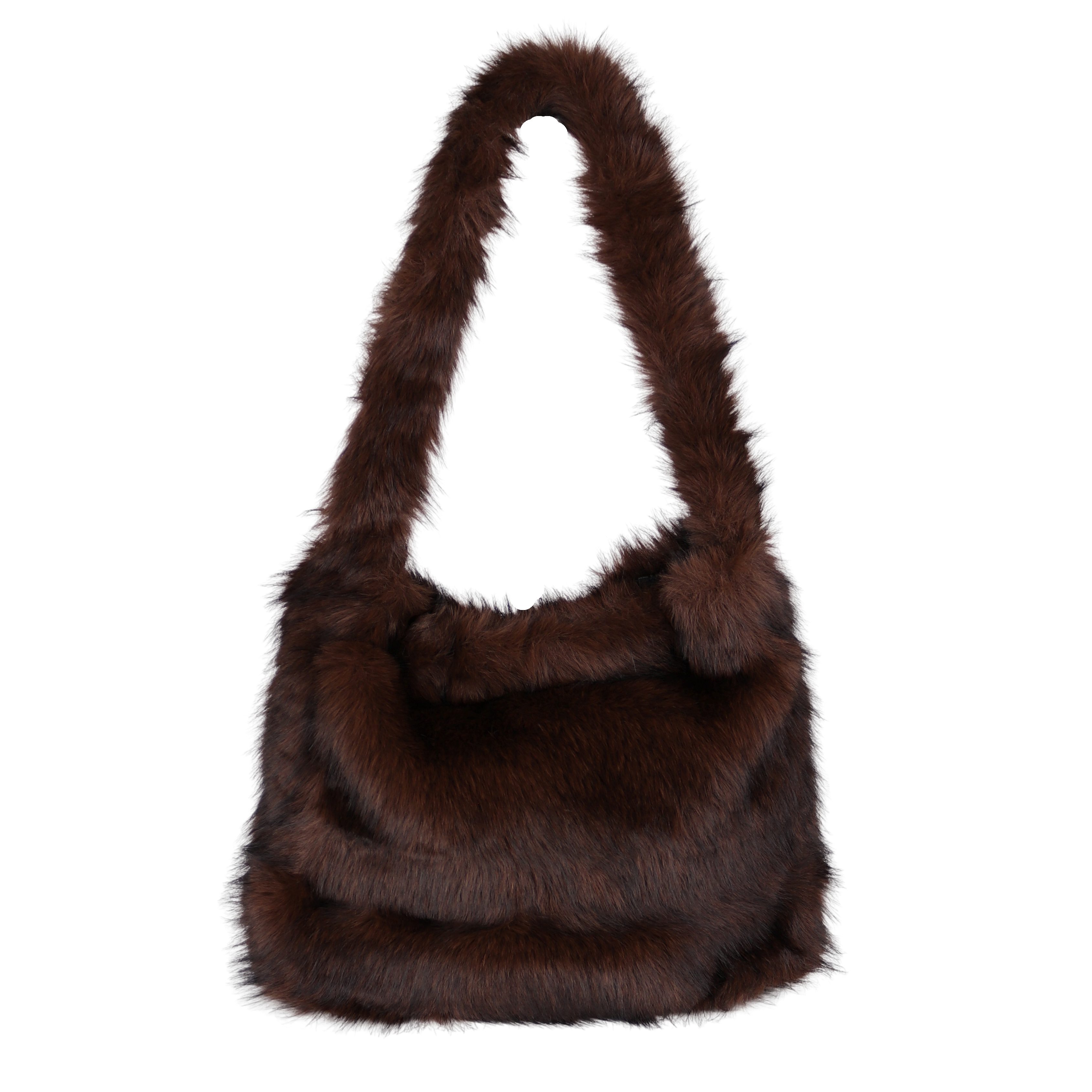 MIRROSI Umhängetasche aus Kunstfell Kuschelweich Schultertasche, günstig online kaufen