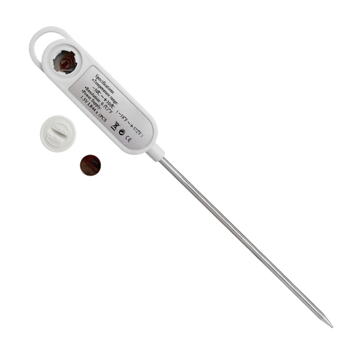 Olotos Kochthermometer Digital LCD Thermometer Bratenthermometer Fleischthermometer Grill BBQ