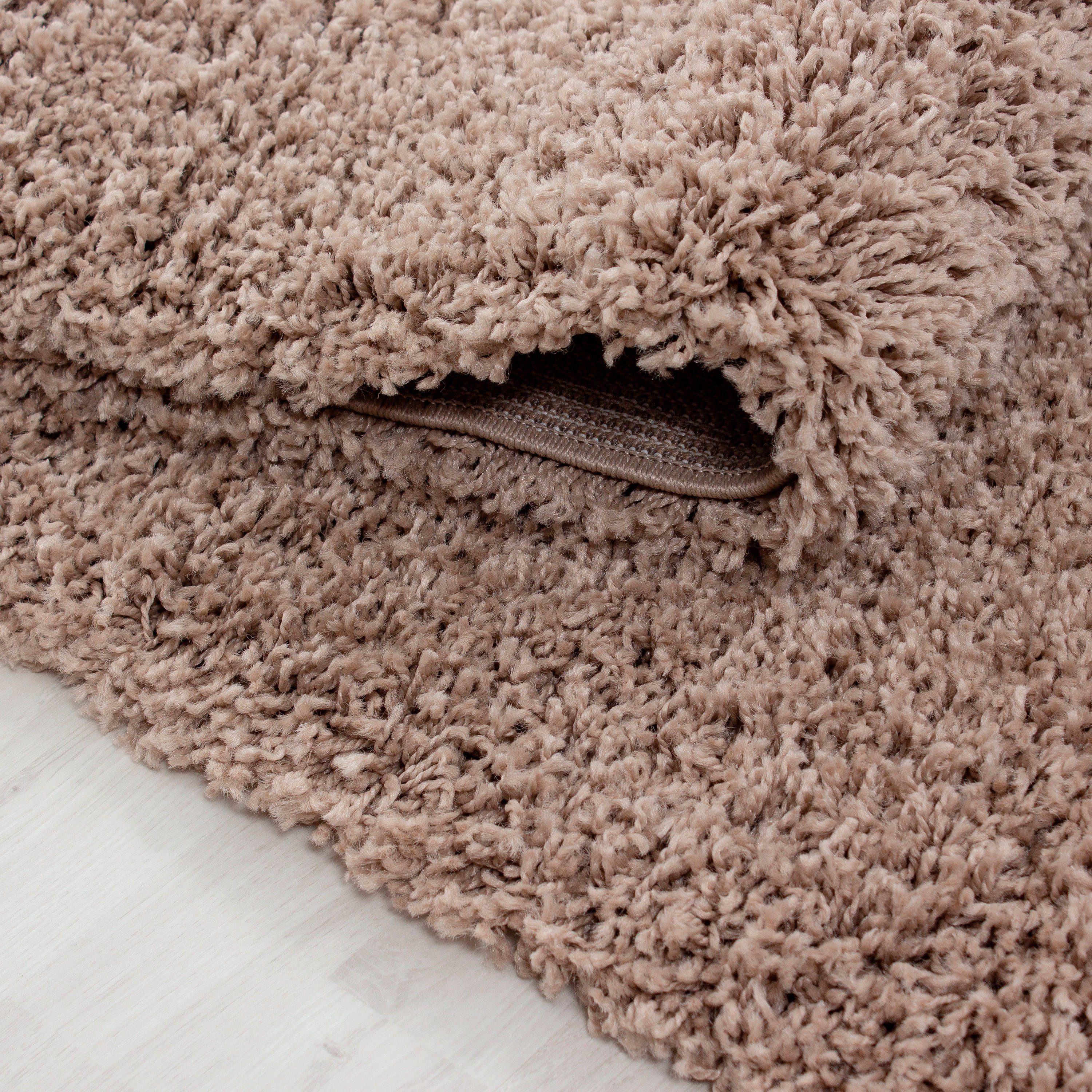 Ayyildiz Teppiche Hochflor-Teppich Dream Shaggy, rund, günstig online kaufen