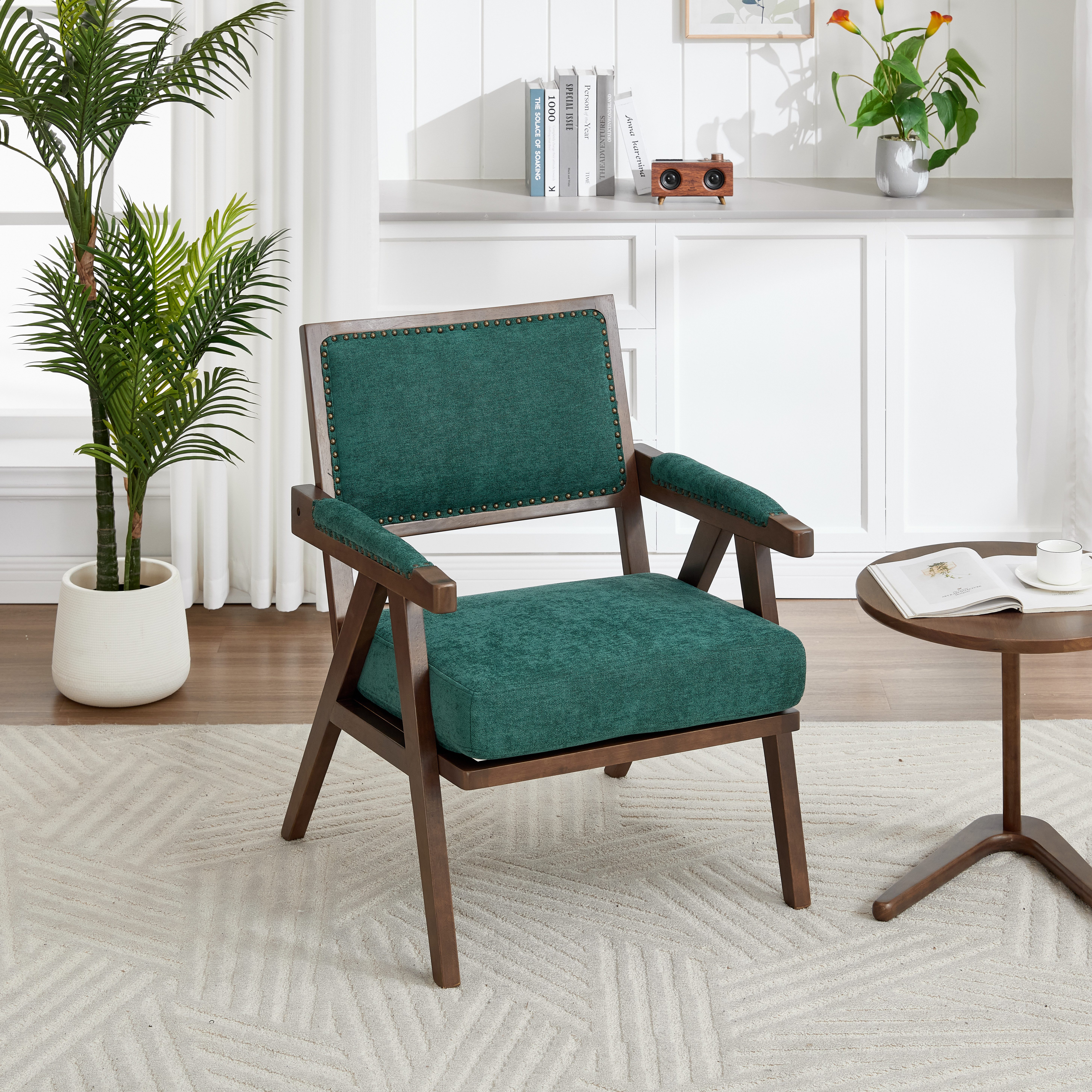 HAUSS SPOLE Relaxsessel Mid-century Loungesessel Sofasessel für Wohnzimmer,Schlafzimmer