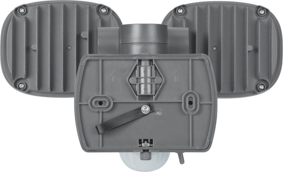 Brennenstuhl LED Außen-Wandleuchte LUFOS, Bewegungsmelder, LED fest integriert, Neutralweiß, mit Batterie und Bewegungsmelder
