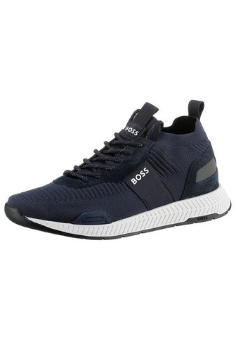 BOSS Titanium_Runn Slip-On Sneaker su elast...