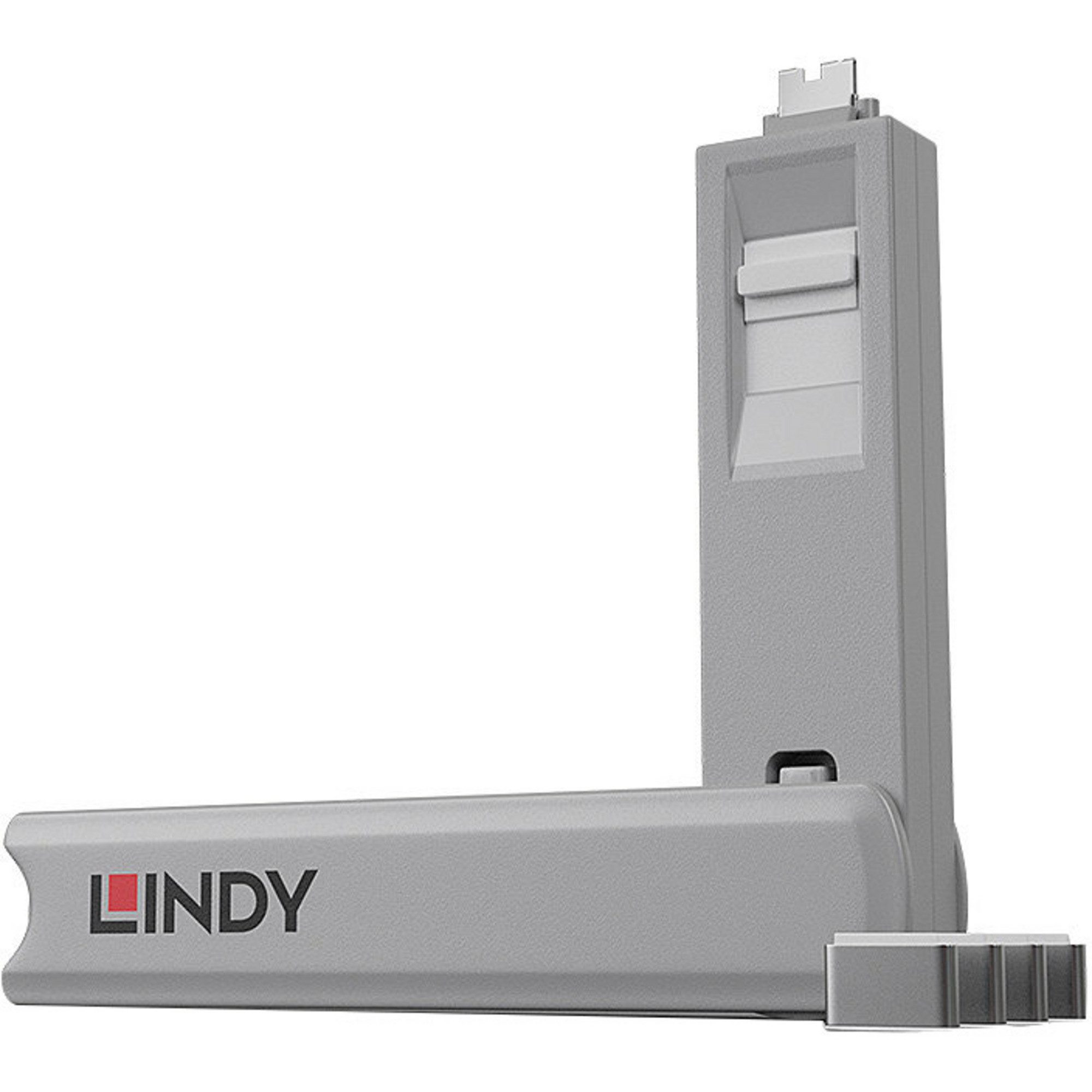 Laptopschloss Lindy USB Typ C Port Schlüssel mit 4 Schlössern