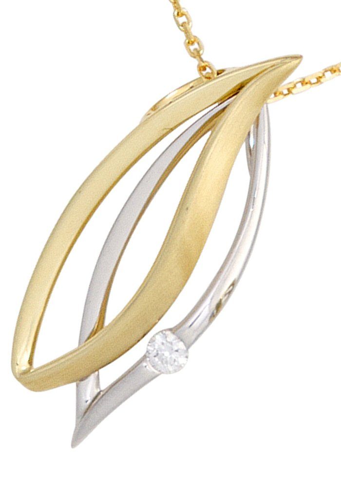 JOBO Kettenanhänger Anhänger mit Diama... JOBO Kettenanhänger Anhänger mit Diama...