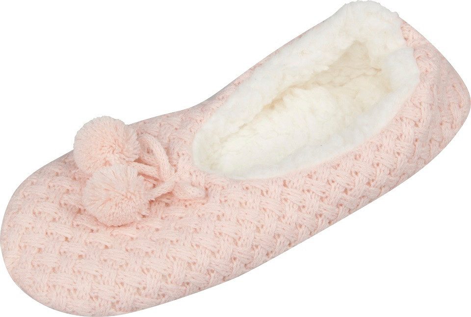 Capelli New York Socken Ballerina Haussocke mit Kuschelfutter – Bild 2 von 3