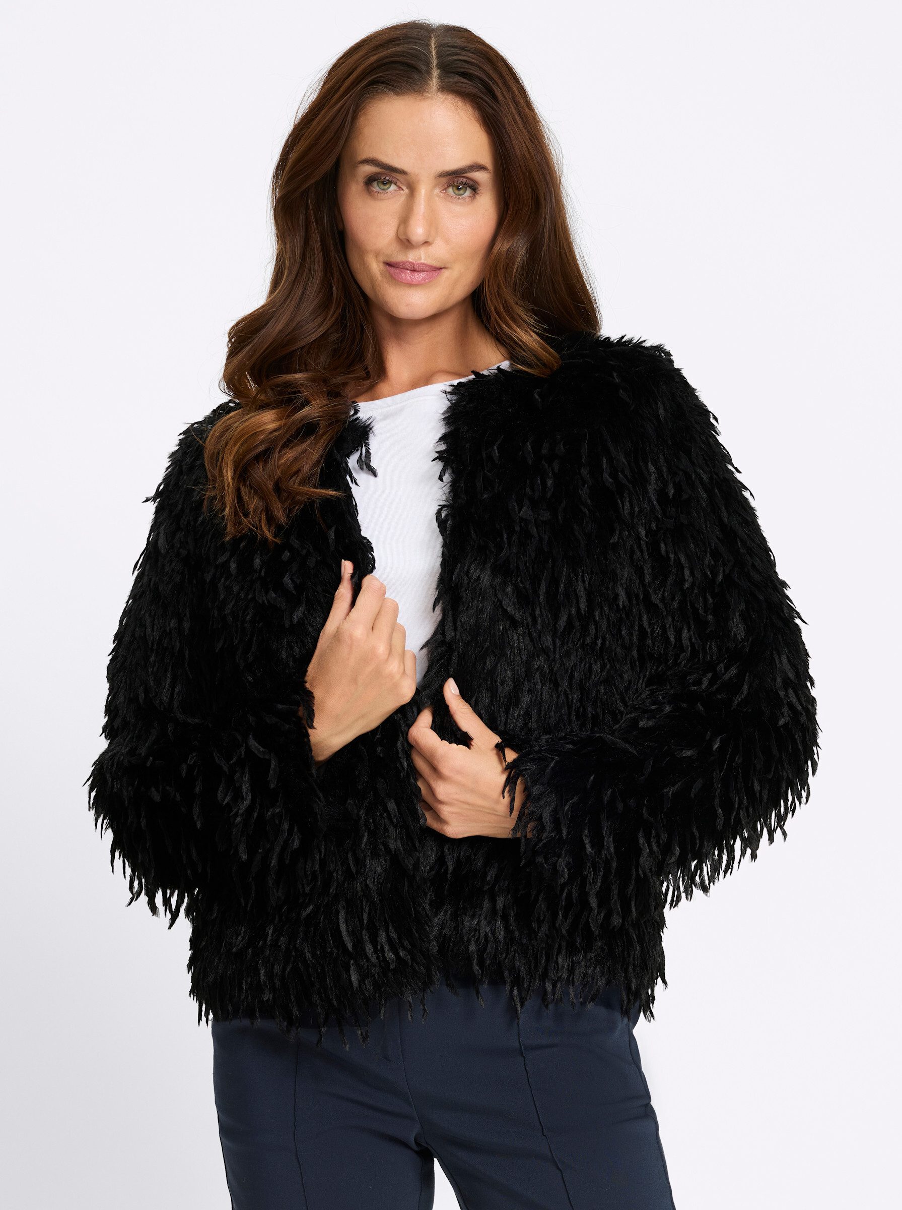heine Allwetterjacke Blazerjacke Langarm