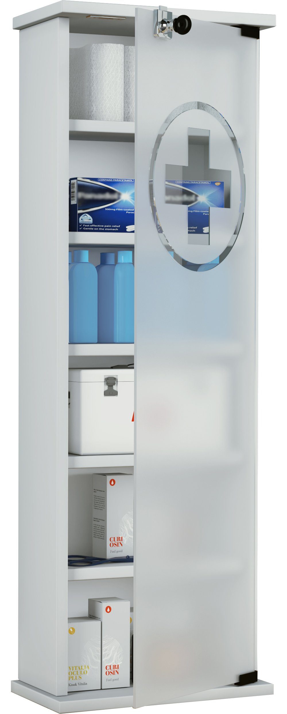 VCM Medizinschrank Medizinschrank Arzneischrank Gusal abschließbar günstig online kaufen