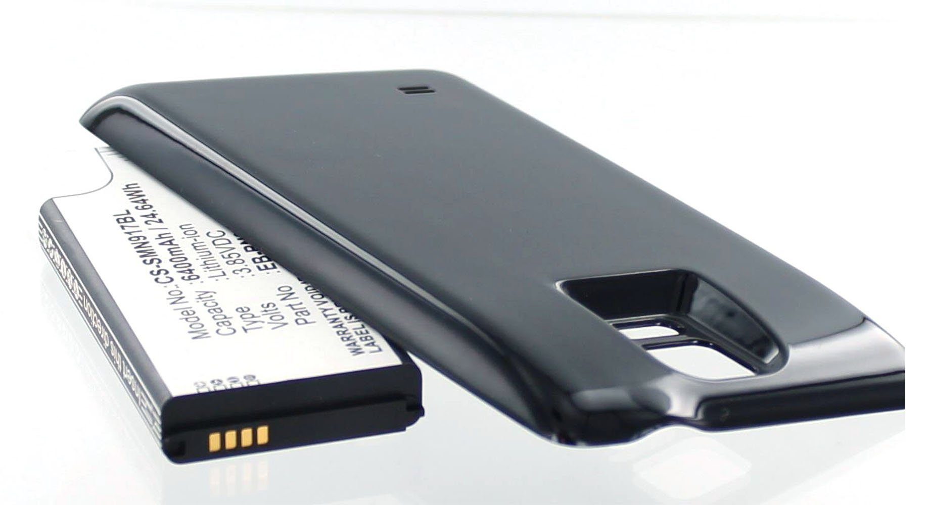 AGI Akku kompatibel mit Samsung Galaxy Note 4 Akku Akku schwarz