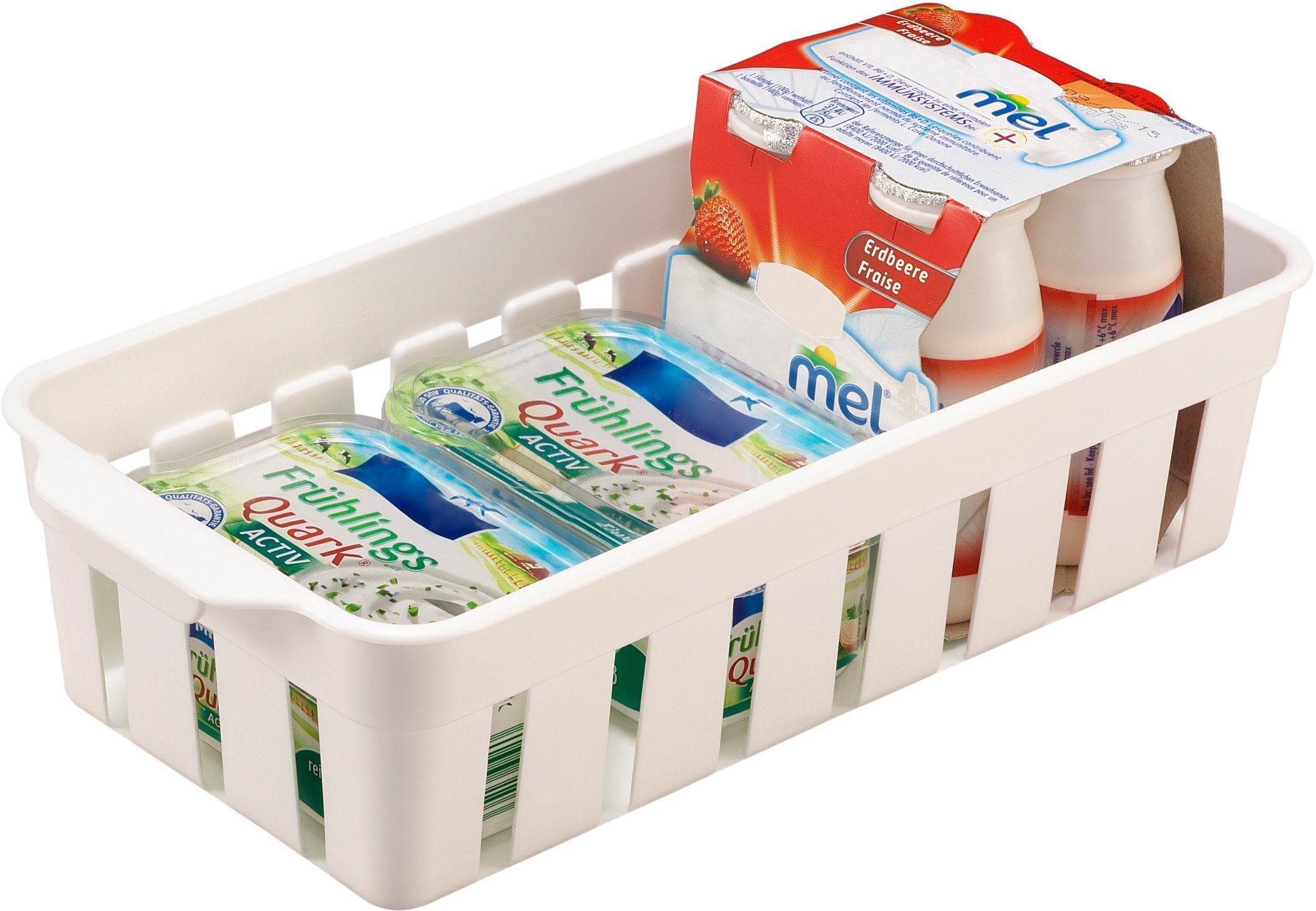 Ruco Aufbewahrungssystem, Kunststoff, (Set, 6-tlg), für den Kühlschrank, Kunststoff, je 2 Körbe in 3 verschiedenen Größen