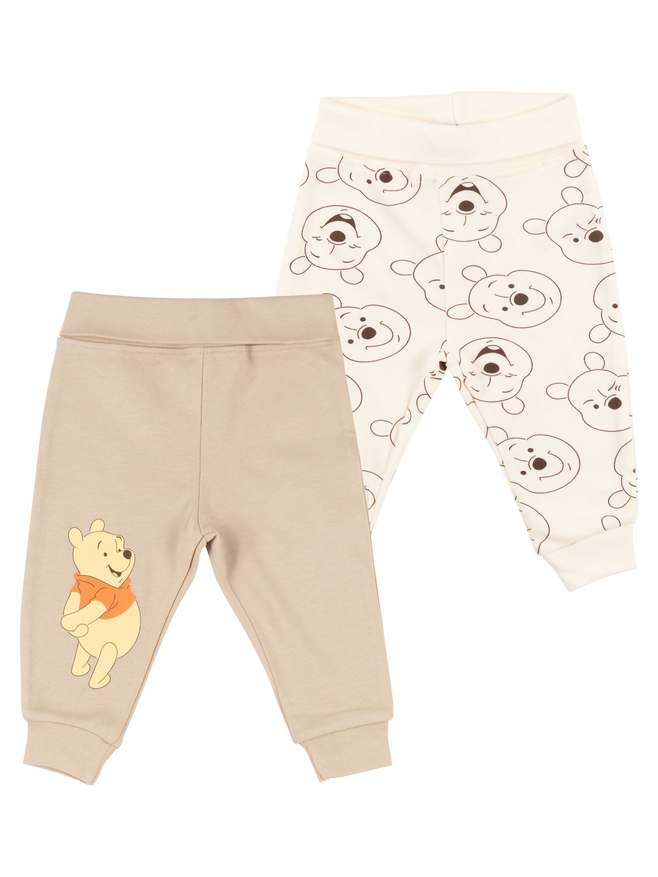 United Labels® Stoffhose Disney Winnie Puuh Baby Hose Babyhose Babykleidung (2er Pack)