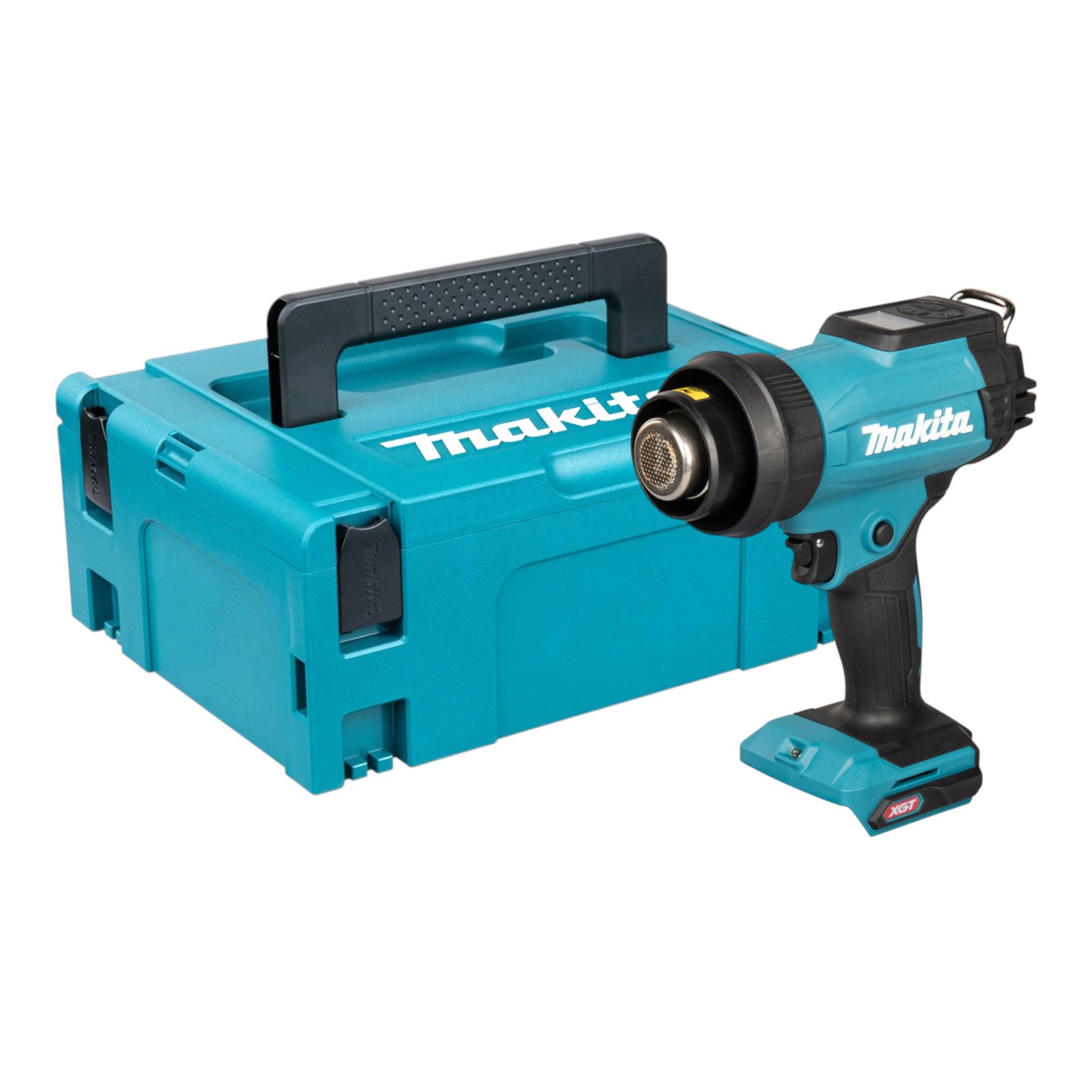 Makita Akku-Heißluftgebläse HG 001 GZ02 Akku Heißluftgebläse 40 V max. 600 °C + Makpac