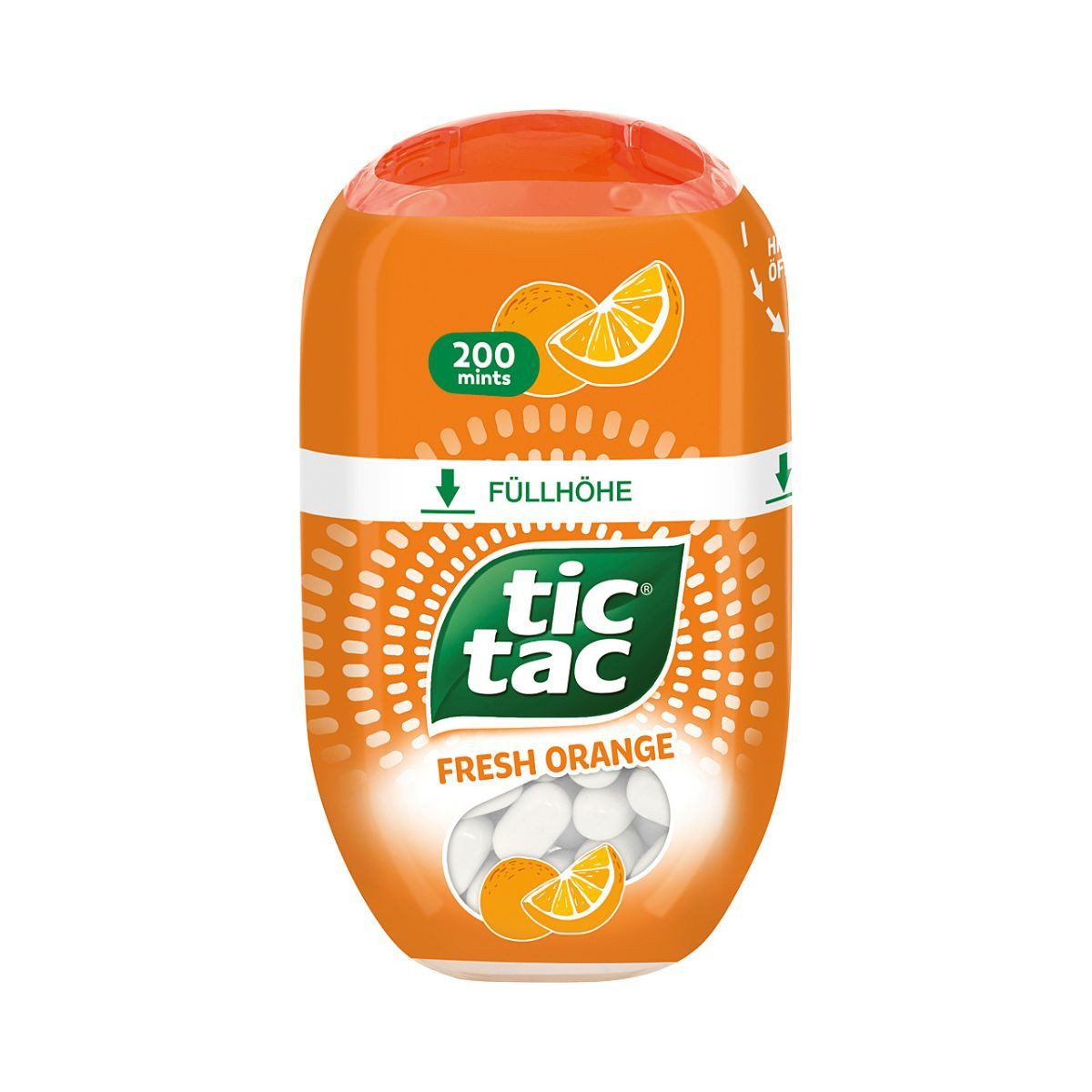 tic tac Süßigkeit, Tic Tac Fresh Orange Big Pack spritzig milder Orangen Geschmack 98g