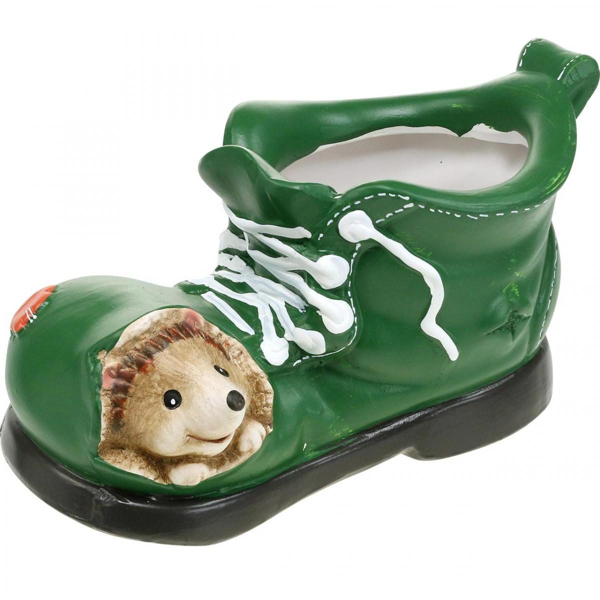 Viana Übertopf Übertopf Deko, grüner Schuh günstig online kaufen