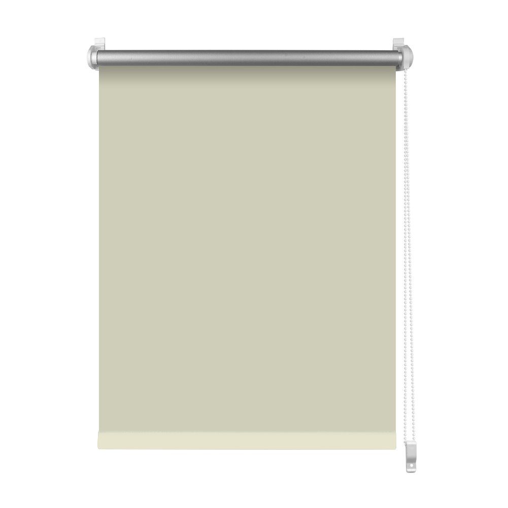 Rollo Thermorollo Klemmfix Rollo Verdunkelungsrollo Silberbeschichtung, euroharry Beige