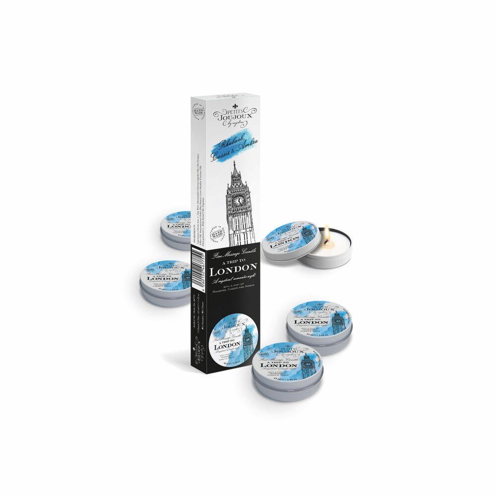 mystim Duftkerze Petits Joujoux Mini Nachfüllset London (Set, 5-tlg)