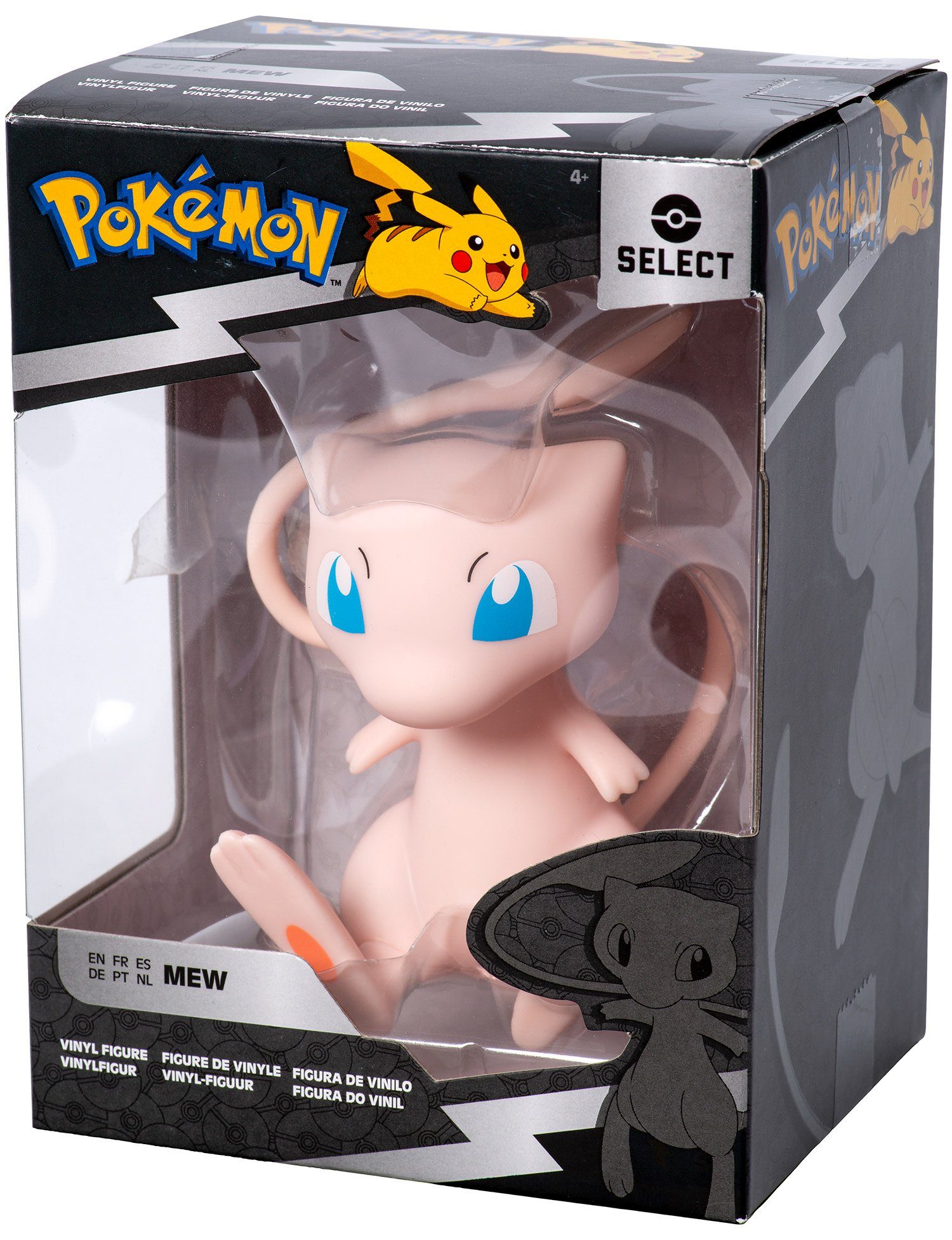 Jazwares (1-tlg) 10 - Pokémon Vinyl cm, Figur - Mew Merchandise-Figur