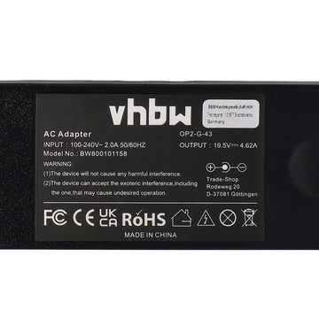 vhbw passend für Dell Latitude E1405, E1501, E4200, E5400, E5410, E4300, Notebook-Ladegerät