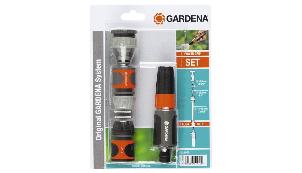 GARDENA Schlauchhalterung Gardena Grundausstattungskomplettset
