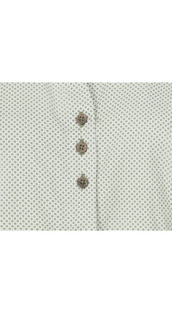 Nübler Dirndlbluse Trachtenbluse Langarm Anita in Grün von Nübler