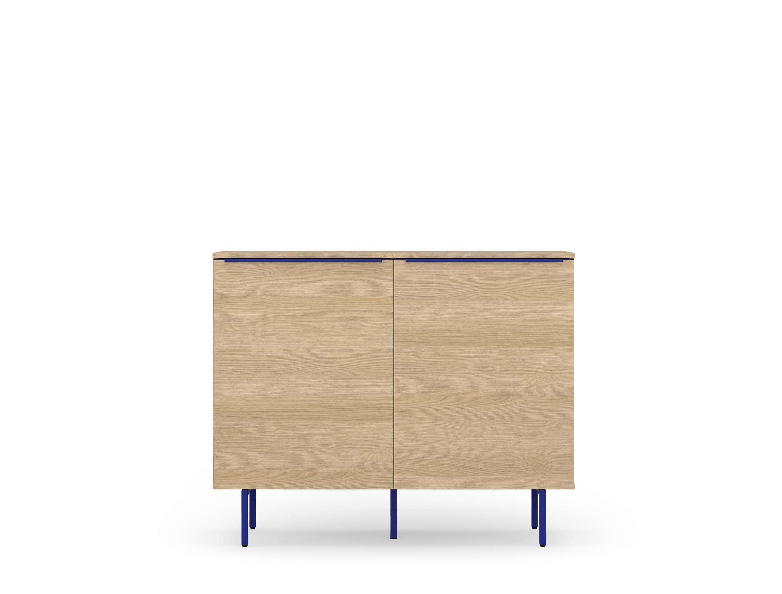 TOM TAILOR HOME Sideboard COLOR PUZZLE Medium Cabinet 05 – 2 Türen mit Soft-Close, Breite 1100 mm – Stauraum mit besonderem Farbkick