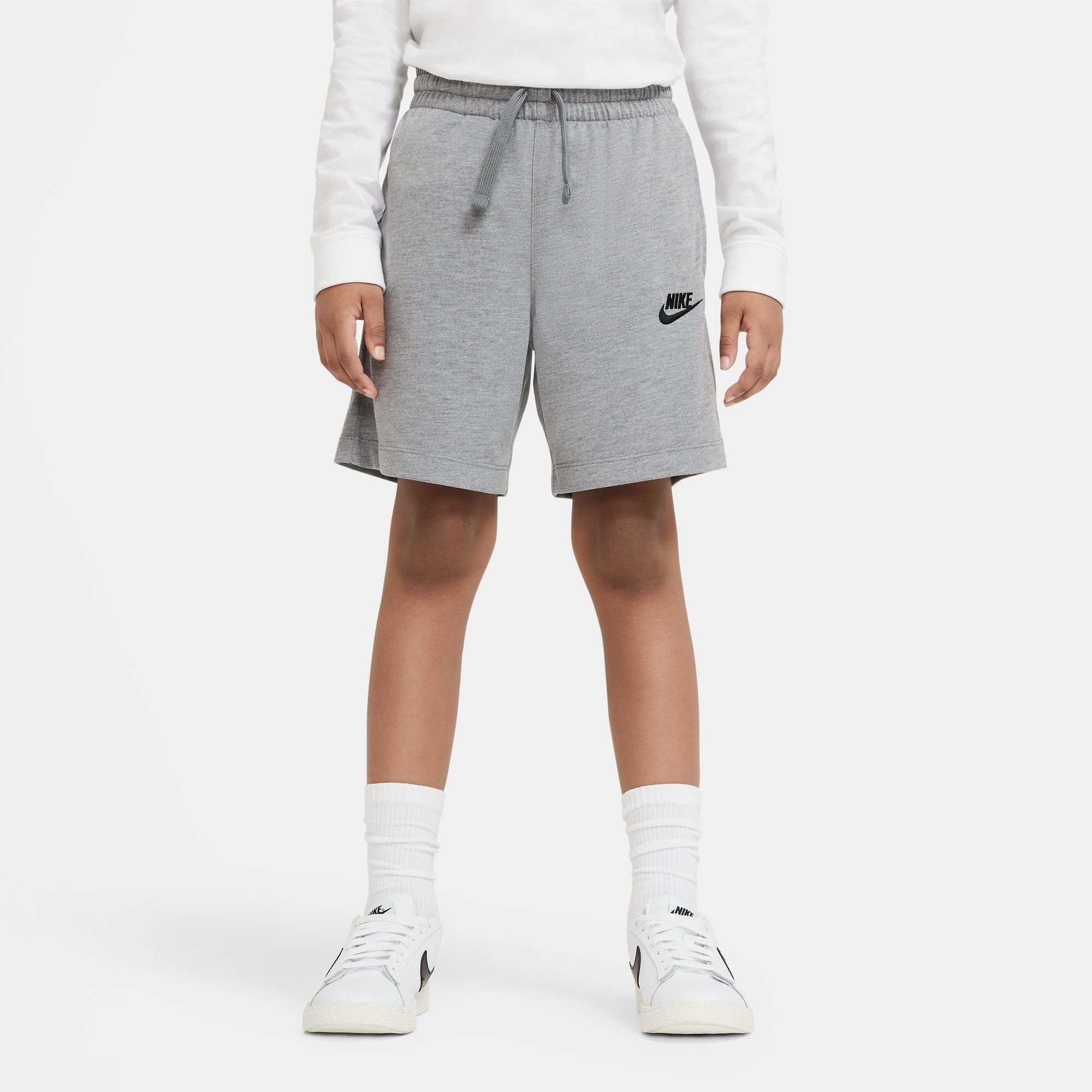 Nike Sportswear Shorts BIG KIDS' (BOYS) JERSEY SHORTS grau | Sportshorts