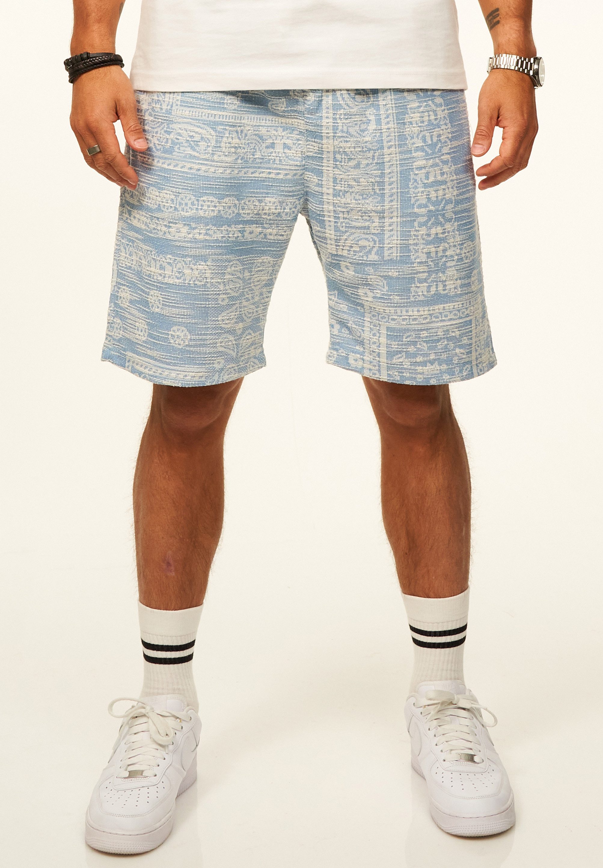 CARISMA Shorts gemustert als lässige Sommershorts - Kurze Hose Shorts Bermuda Sweatshorts Chinoshorts